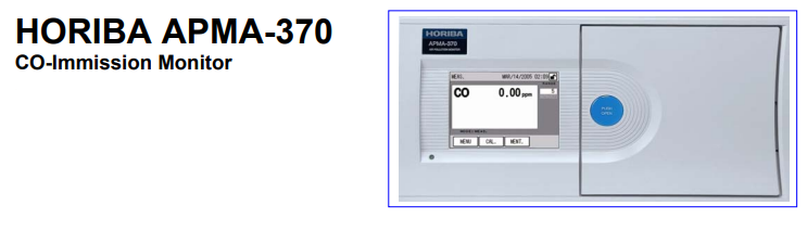 日本Horiba CO監測儀 APMA-370